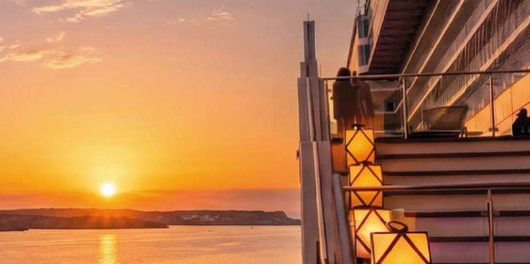 Costa Sonnenuntergang
